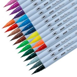 Set Brush Pen 24 Colores ADIX
