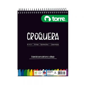 Croquera 16x21cm 80hj TORRE