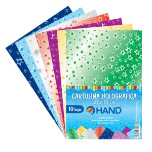 Cartulina Holográfica 10hj Hand