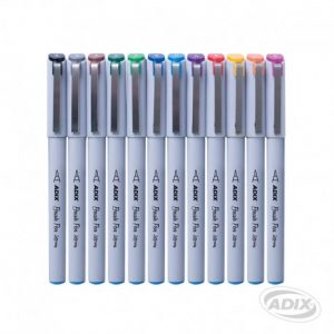 Set Brush Pen 12 colores Adix