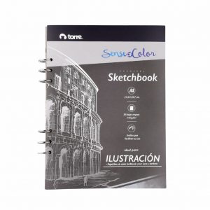 Croquera Sketchbook Black A4 TORRE