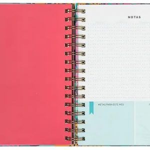 Planner 12 meses con separadores Tropi Selva 17x21cm ARTEL