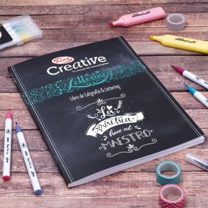 Libro para Caligrafía y Lettering nivel1 – Introducción CREATIVE